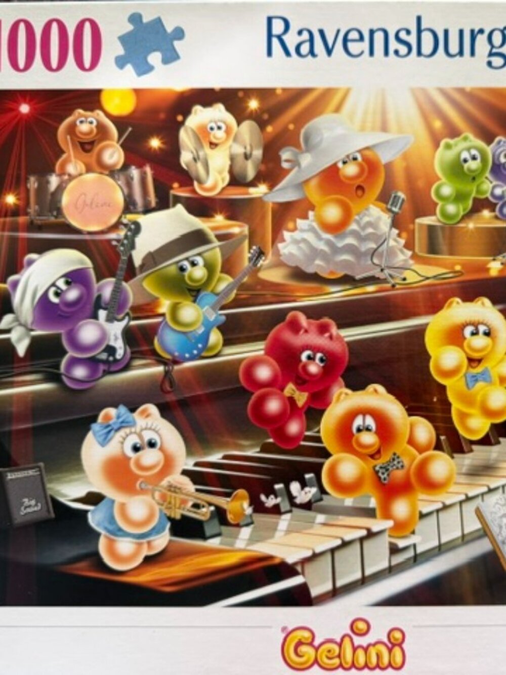 Ravensburger Gelini Making Music 1000 Piece Puzzle